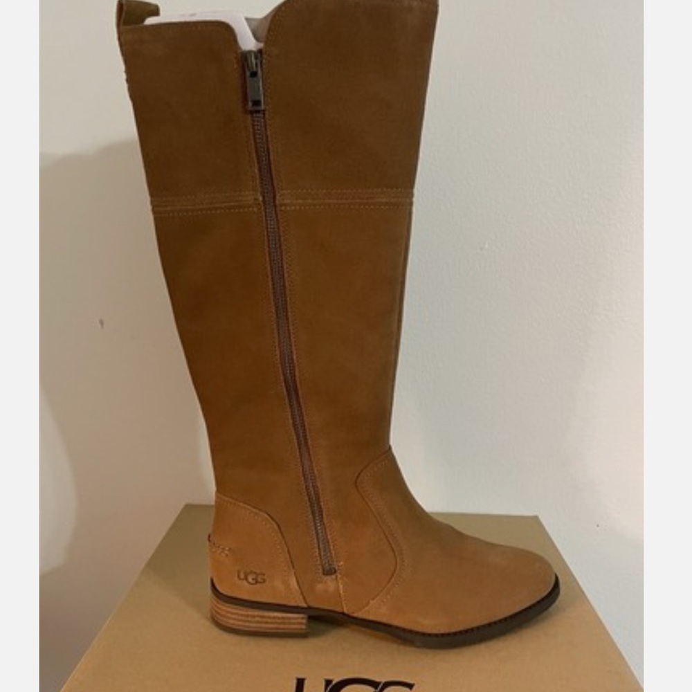 UGG Chestnut Tall Boots with Zipper